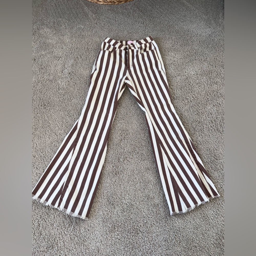 Pink Lily Bell Bottom jeans